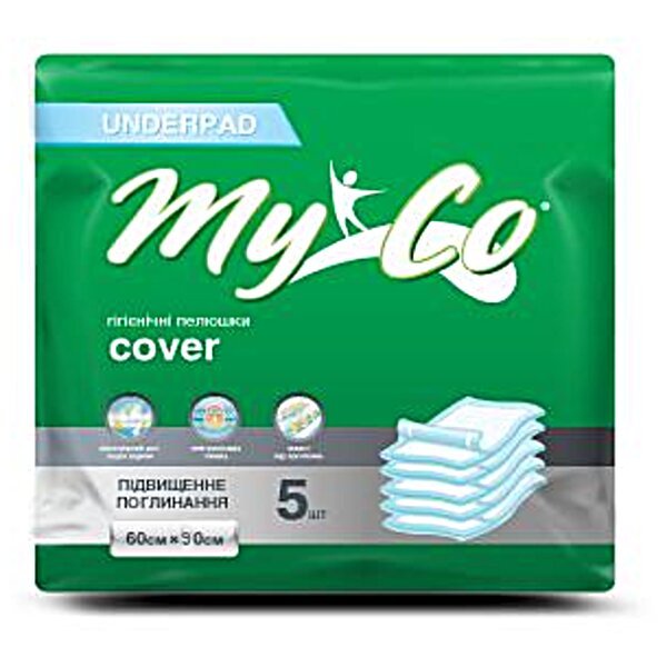 Пеленки MyCo Cover 60х90 (5 шт.)