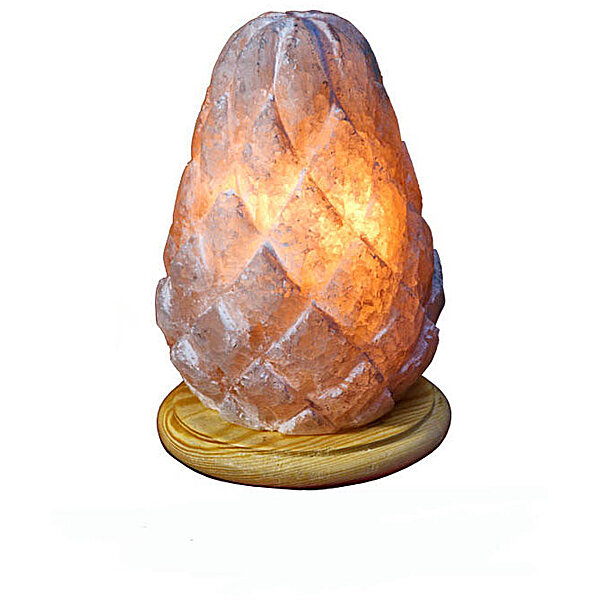 Соляной светильник "Шишка малая" (1 кг) Ваше Здоровье