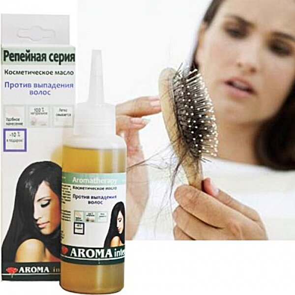 Aroma Inter (Арома Интер) Косметическое масло Против выпадения волос 125 мл    