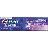 Зубная паста CREST 3D WHITE VIVID WHITENING RADIANT MINT 116 г