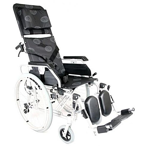 Многофункциональная алюминиевая инвалидная коляска OSD MILLENIUM Modern Recliner (REC - хром)