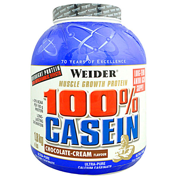 Казеиновый протеин 100% Casein Порошок 1,8 кг WEIDER