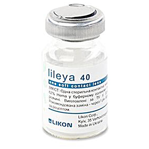 Точёные контактные линзы Лилея-40 Ликон фл. 1 шт.