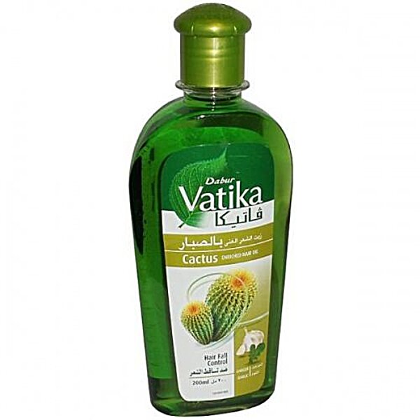 Dabur Vatika (Дабур Ватика) Масло для волос с экстрактом кактуса 200 мл