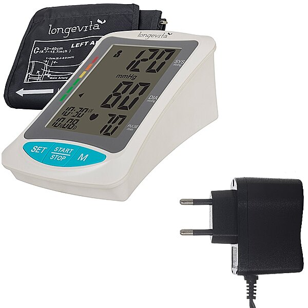Измеритель давления автоматический LONGEVITA BP-103H + адаптер в подарок!