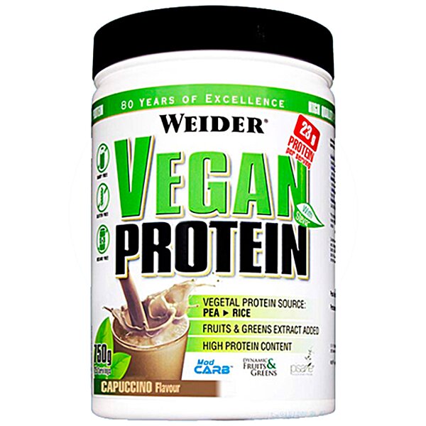 Протеин Vegan Protein 540 г Порошок WEIDER