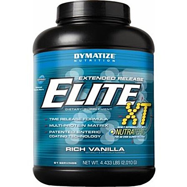 Протеїн Elite XT Ваніль Dymatize 1,814 кг