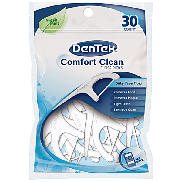 Comfort Clean Флосс-зубочистки, 30 шт. DenTek