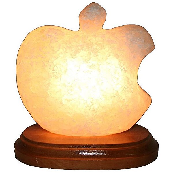 Соляной светильник "Яблоко Apple" (2 кг) "Ваше Здоровье"