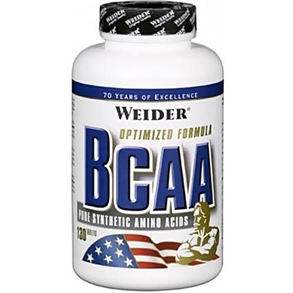 Амінокислоти BCAA WEIDER 130 таб
