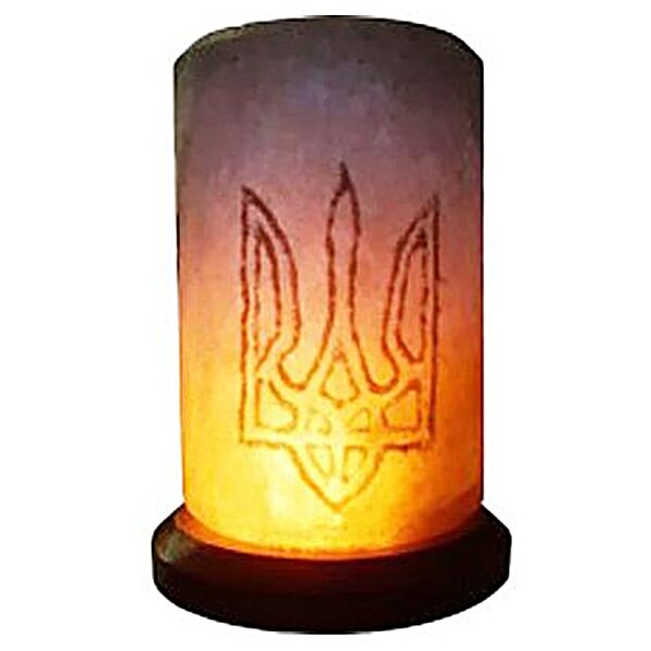 Соляной светильник "Свеча с Гербом Украины" (6 кг), "Артёмсоль" (Украина)
