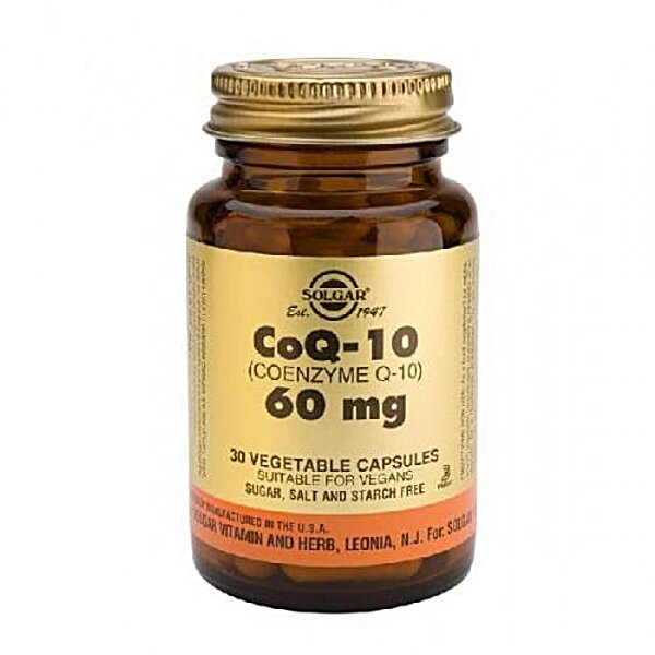 Коензим 60 мг ( CoQ -10) Солгар № 30
