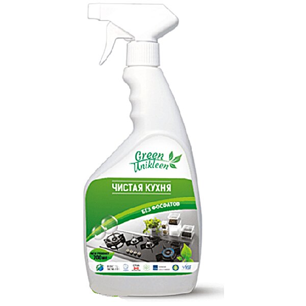 Органическое средство для мытья кухни Чистая кухня 0.7 л Green Unikleen