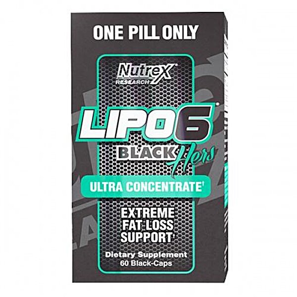 Жиросжигатель Lipo - 6 Black Hers Ultra Concentrate Nutrex Research 60 black - капс