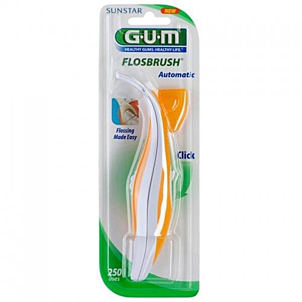 Зубная нитка GUM Flosbrush Automatic