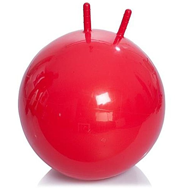 Гімнастичний м'яч з ріжками M - 355 (червоний ) 55 см Тривес