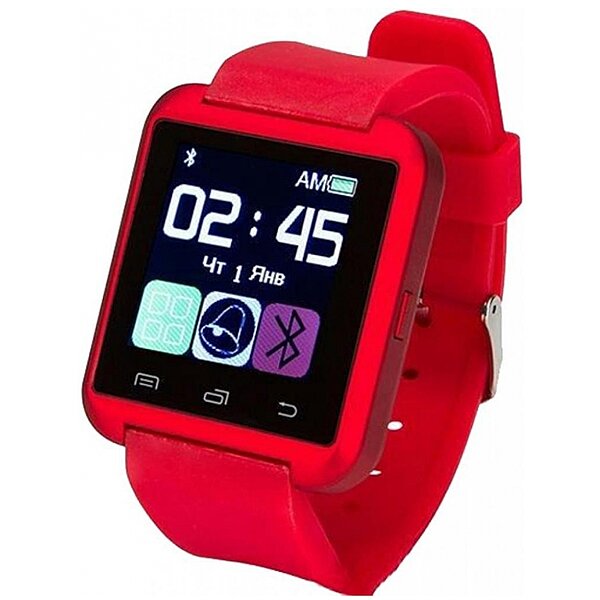 Умные часы Smart watch E08.0 (red) ATRIX 