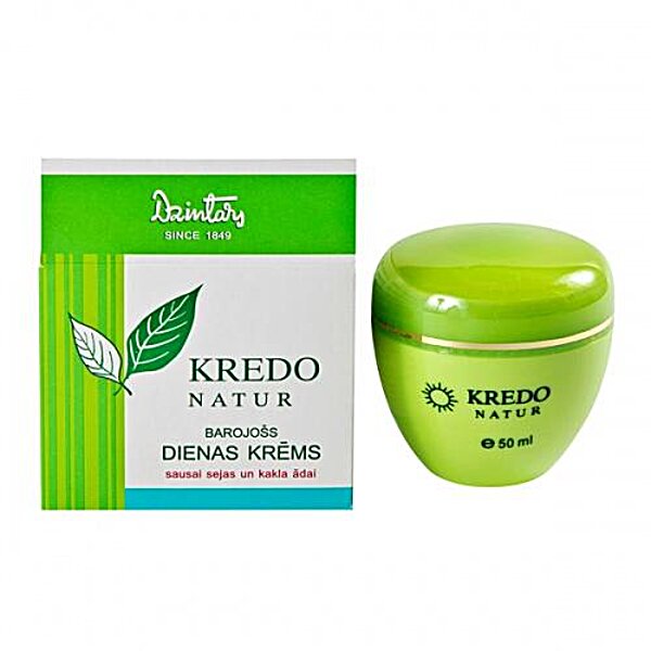Dzintars Kredo Natur (Дзинтарс Кредо Натур) Питательный дневной крем для сухой кожи лица и шеи 50 мл