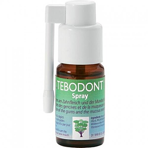 Спрей для полости рта TEBODONT с маслом чайного дерева 25 мл, Wild-Pharma 