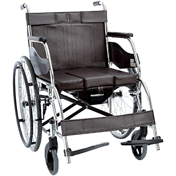 Складная инвалидная коляска с санитарным оснащением OSD-H003B S27-1620