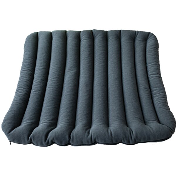 Массажная подушка для сидения с шелухой гречихи 37х42см Олви