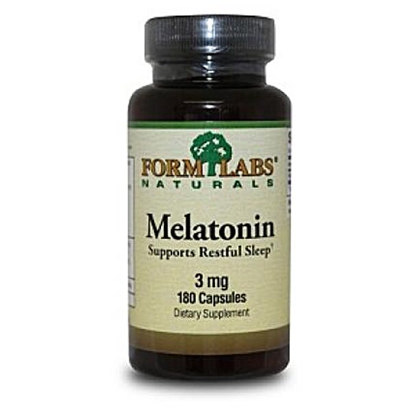 Витамины Melatonin FORM LABS Naturals 3 мг 180 табл