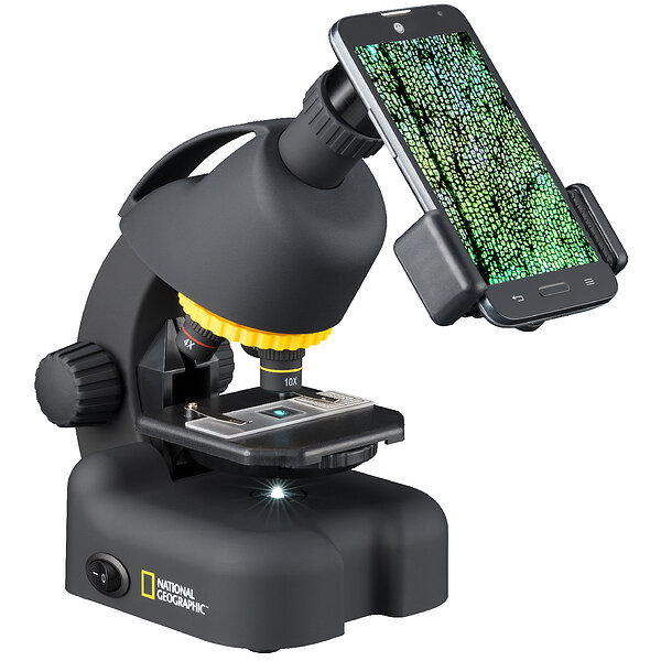Мікроскоп National Geographic 40x-640x з адаптером до смартфону (9119501) S23-1228