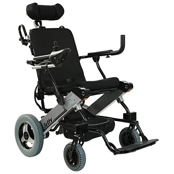 Візок інвалідний, легкий, алюмінієвий, з двигуном (JT-311)