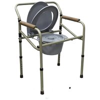 Кресло-стул с санитарной оснасткой MEDOK регулируемое по высоте складное