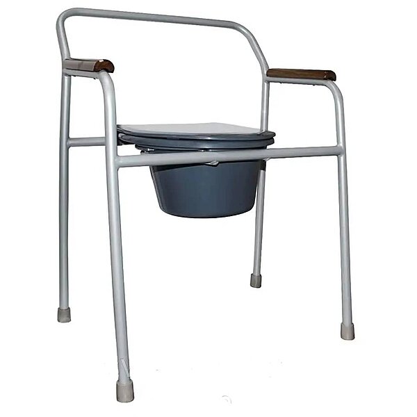Кресло-стул с санитарной оснасткой MEDOK ПРЕМИУМ нерегулируемое по высоте