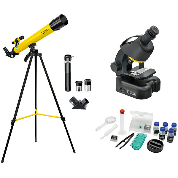National мікроскоп Geographic Junior 40x-640x + Телескоп 50/600 (9118300) S23-1709
