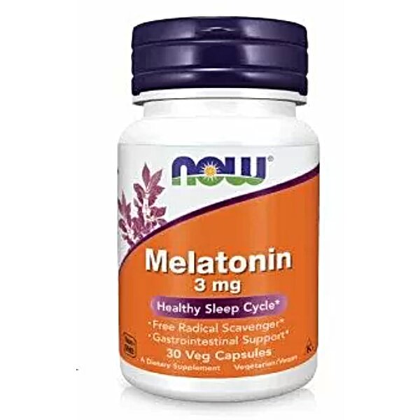 Мелатонин от бессонницы (MELATONIN) №30 3 мг NOW FOODS