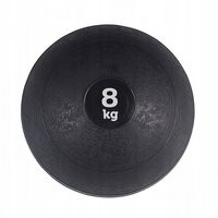 Слэмбол (медицинский мяч) для кроссфита SportVida Slam Ball 8 кг SV-HK0199 Black S49-1794
