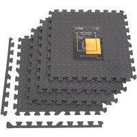 (ласточкин мат-пазл хвост) Cornix Mat Puzzle EVA 120 x 120 x 1 cм XR-0072 Black S49-3863