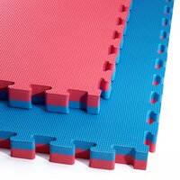 (ласточкин мат-пазл хвост) 4FIZJO Mat Puzzle EVA 100 x 100 x 4 cм 4FJ0169 Blue/Red S49-2276