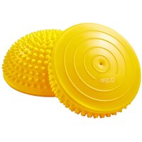 Полусфера массажная балансировочная 4FIZJO Balance Pad 16 см 2 шт (массажер для ног, стоп) 4FJ0110 Yellow S49-2025
