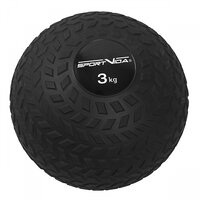 Слэмбол (медицинский мяч) для кроссфита SportVida Slam Ball 3 кг SV-HK0345 Black S49-2376