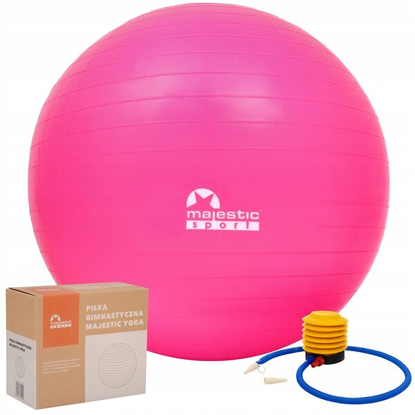 Мяч для фитнеса (фитбол) Majestic Sport 75 см Anti-Burst GVP5028/P S49-3720