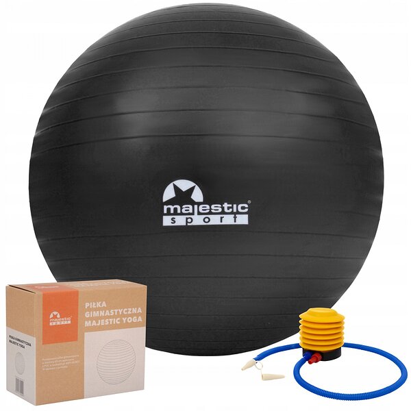Мяч для фитнеса (фитбол) Majestic Sport 65 см Anti-Burst GVP5028/K S49-3717