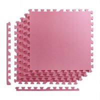(ласточкин мат-пазл хвост) 4FIZJO Mat Puzzle EVA 120 x 120 x 1 cм 4FJ0079 Pink S49-1912