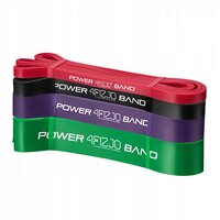 Эспандер-петля 4FIZJO Power Band 6-36 кг (резина для фитнеса и спорта) набор 4 шт 4FJ0063 S49-1891