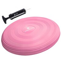 Подушка балансувальна (сенсомоторна) масажна Springos PRO FA0089 Pink S49-1958