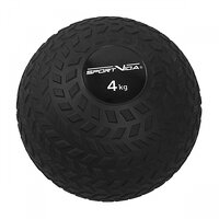Слэмбол (медицинский мяч) для кроссфита SportVida Slam Ball 4 кг SV-HK0346 Black S49-2377