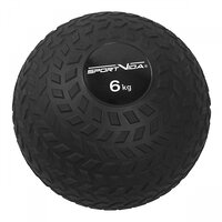 Слэмбол (медицинский мяч) для кроссфита SportVida Slam Ball 6 кг SV-HK0348 Black S49-2379