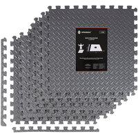 (ласточкин мат-пазл хвост) Springos Mat Puzzle EVA 180 x 120 x 1.2 cм FM0005A Graphite S49-4138
