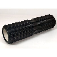 Ролик массажный EasyFit Grid Roller 45 см v.2.2 Черный S53-1188