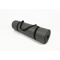 Коврик для фитнеса и йоги EasyFit NBR 10 мм Серый S53-1097