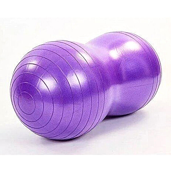 Мяч для фитнеса EasyFit Peanut 45х90 см фиолетовый (фитбол орех-арахис) S53-1530
