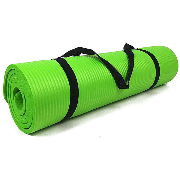 Коврик для фитнеса и йоги EasyFit NBR 10 мм Зеленый S53-1096