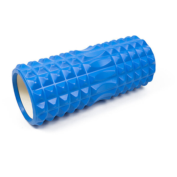 Ролик массажный EasyFit Grid Roller 33 см v.1.2 Синий S53-1172